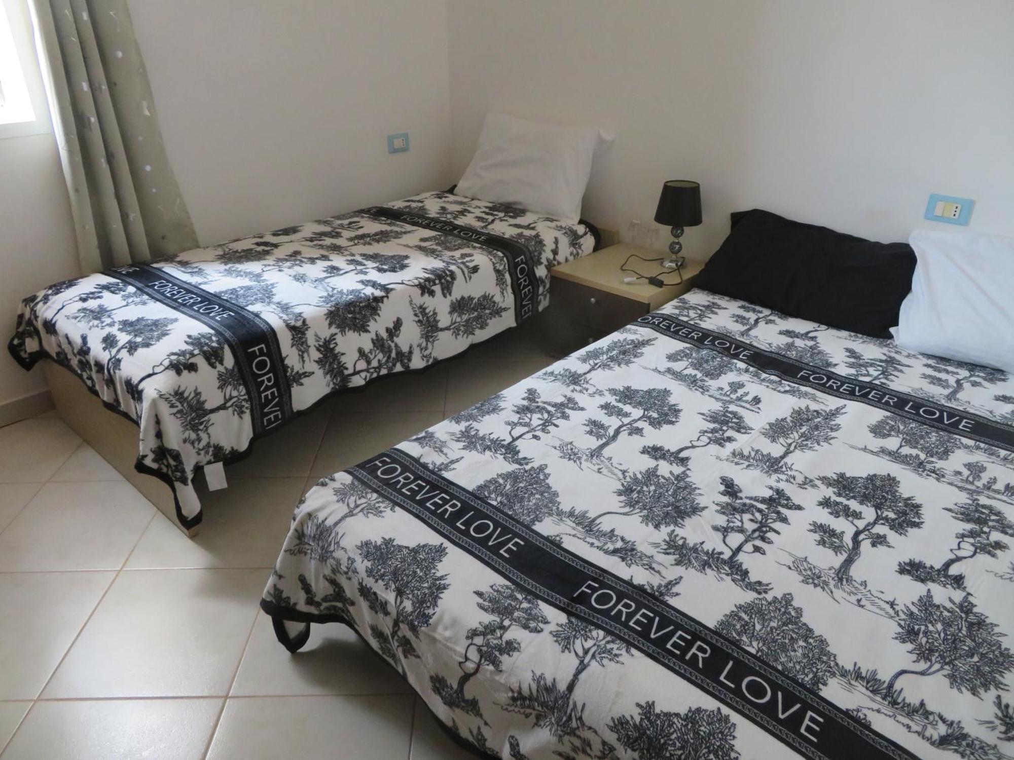 Adult Only Beachfront 2 Bedroom Apartment Santa Maria Airport Pick Up, Aircon, Unlimited Wifi Ideal For Remote Working And Long Stay Exterior foto